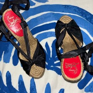 Christian Louboutin wedged heels